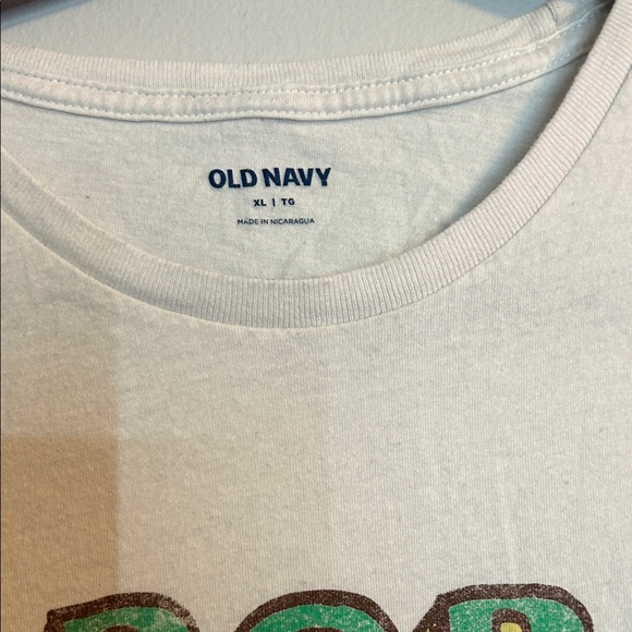 Old Navy White Bob Marley Graphic Tee - Picture 2 of 5